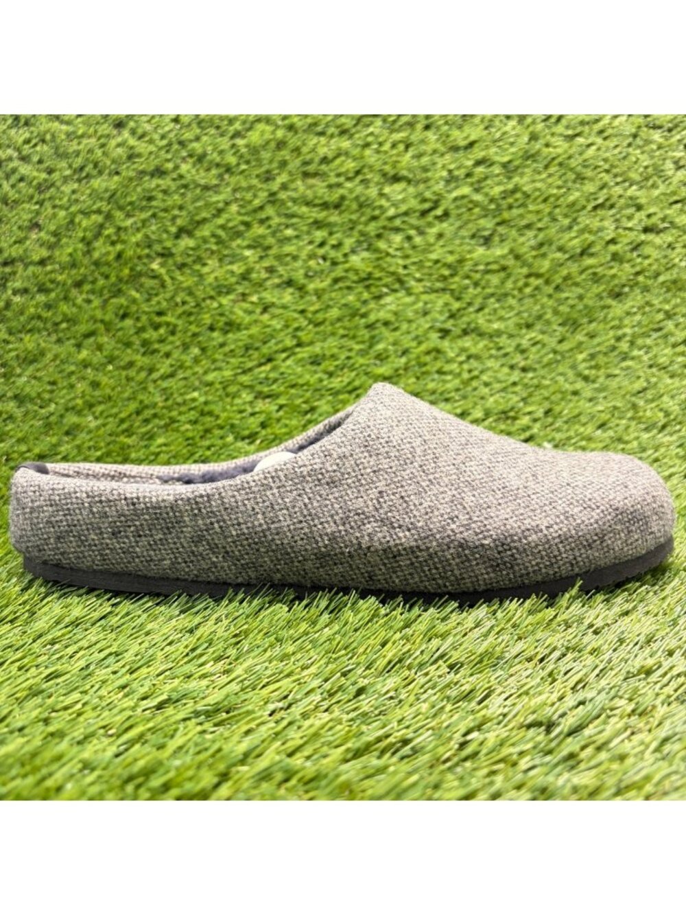 Allbirds Slipper Tweed Mens Size 11 Gray Casual Comfort Slip On Mule Slippers